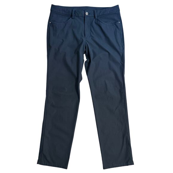 Lululemon ABC Pant Classic Dress Pant Warpstreme Nautical Navy Men’s Size 32 - Picture 1 of 10
